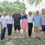 Group photo of candidates attending the Kyle/Buda-Area Democrats Ice Cream Social on Aug. 5 at the Kyle City Square Park gazebo. 
Photo by Christopher Paul Cardoza
