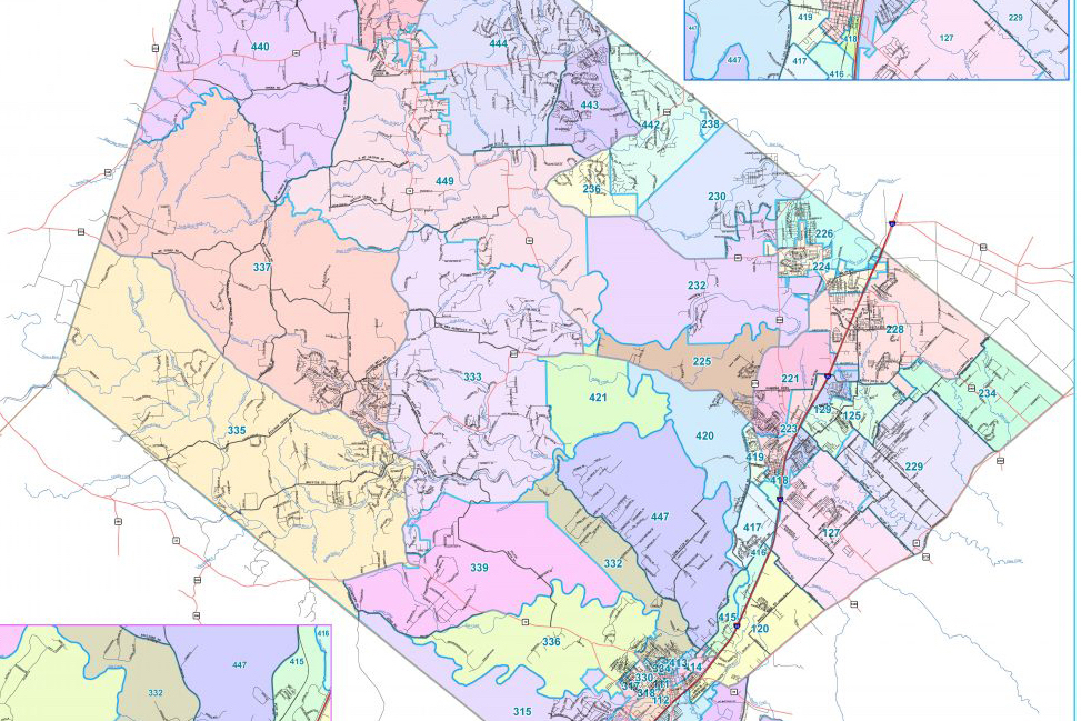 Image of Hays County Precincts