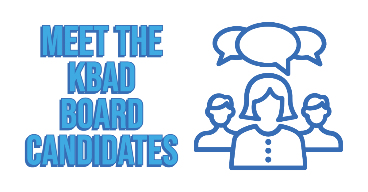 Meet candidates for KBAD Board FB