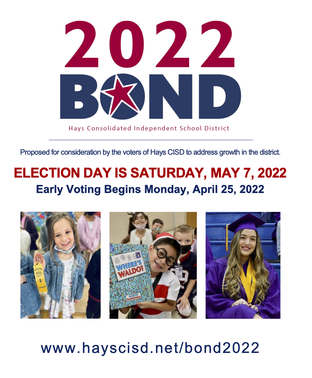 Hays CISD Bond 2022 Info