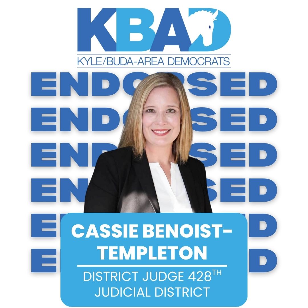District Judge 428th Judicial District Endorsement KBAD