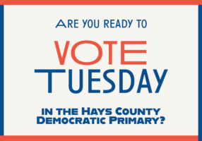 Vote Tuesday in Dem Primary 3-2
